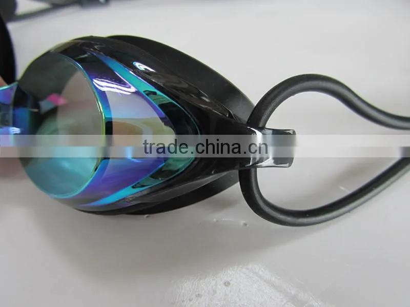 New design silicone racing competition fun advanced view racing swim goggles,competition goggles