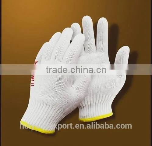Weight High quality Comfortable triple protective work cotton gloves cotton