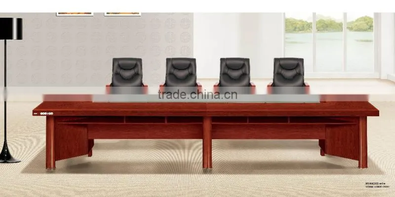CHINESE traditional mdf wood meeting table design factory sell directly HYA53