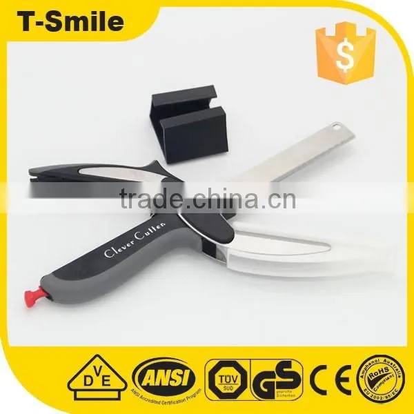 Multifunction kitchen knife Clever Cutter 2-in-1 Chopper