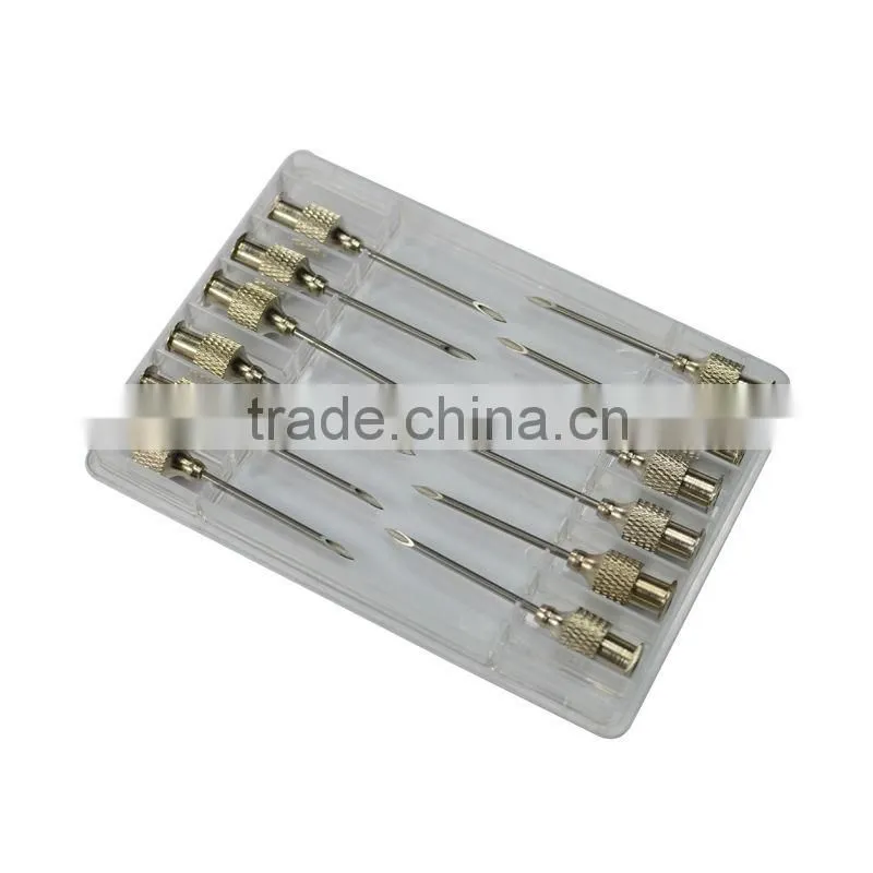 Knurled Luer Lock hub Veterinary Syringe Needle