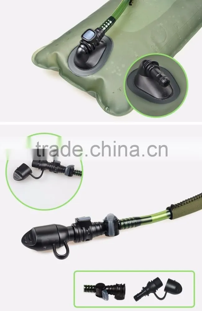 2016 hot sale Outdoor Sports folding portable Military Class Hydration System TPU Bladder Bag Water Bag Packs Foroutdoor Hiking