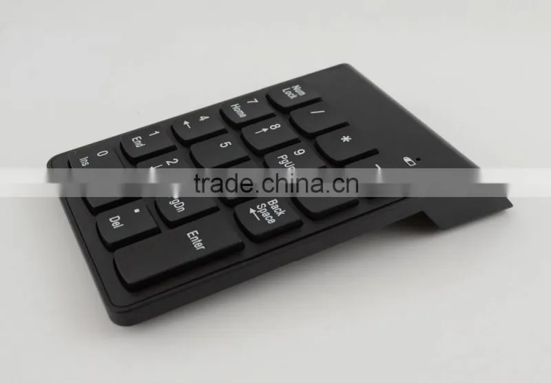 18 Keys 2.4G Wireless USB Numeric Keypad for Laptop / Notebook, Desktop / PC Computer Compatible with All System