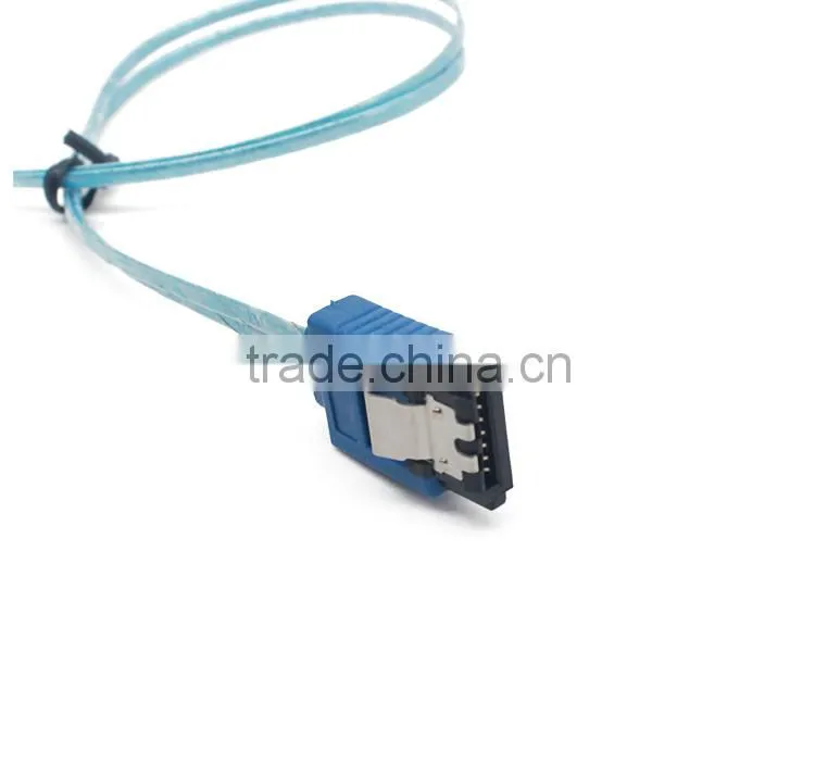 blueflat Sata data cable 3.0,SATA 3.0 Cable Straight to Straight