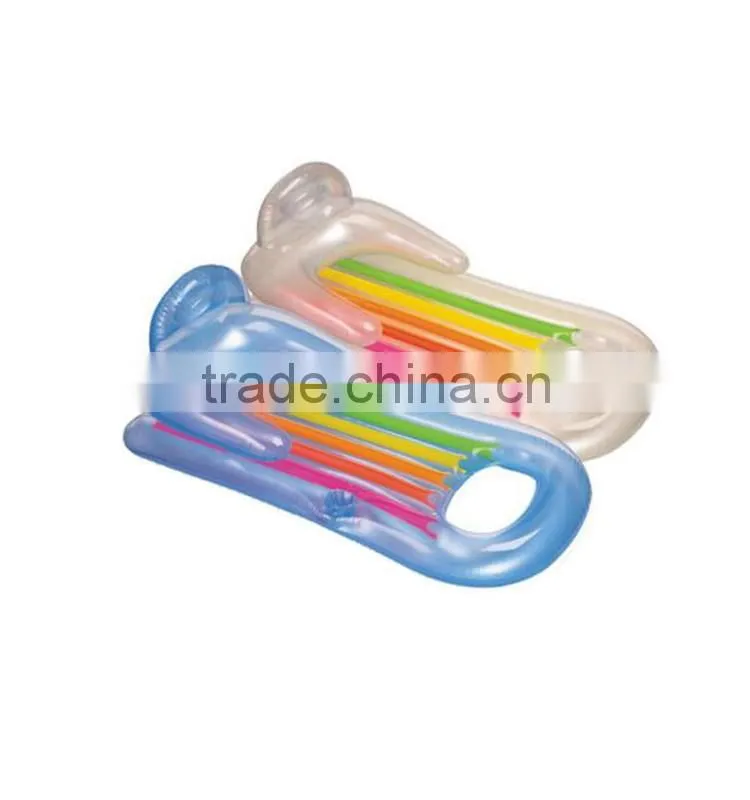 custom high quality inflatable mesh loungers
