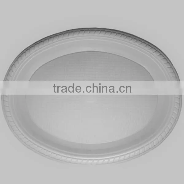 PS/PP Disposable Plastic Colored Plates