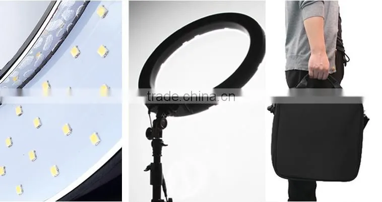 Camera Photo/Video 18" 600W 5500K Dimmable Ring Fluorescent Flash Light