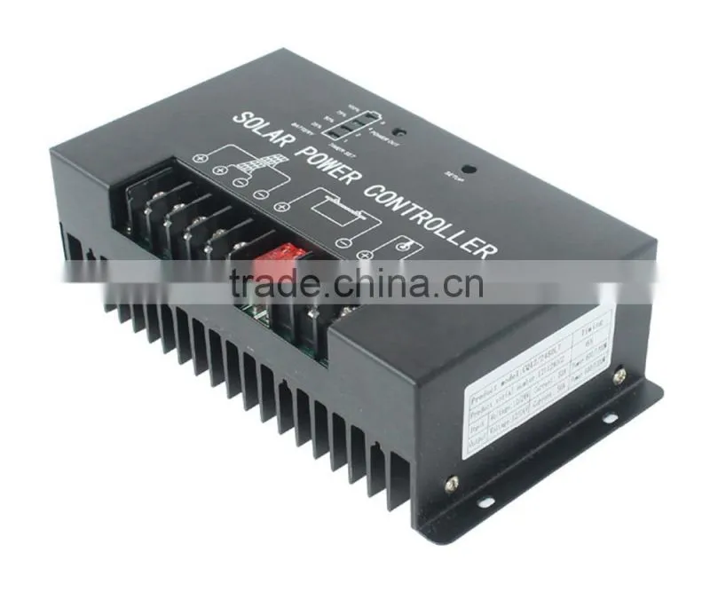 Meind Intelligent 50A12V/24V Auto solar charge controller for solar off grid power system