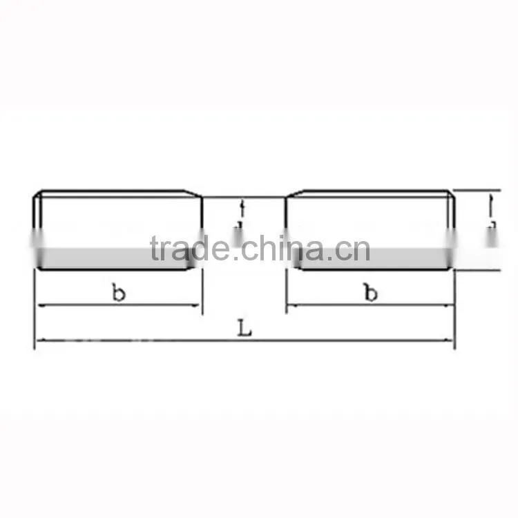 Stud Bolt Double End Bolt Stainless Steel Stud