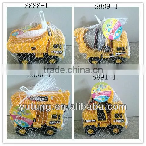 four wheels dredger toy