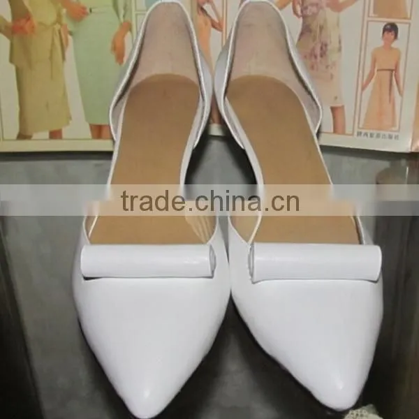 Handemade high quality China ladies beautiful flat shoes