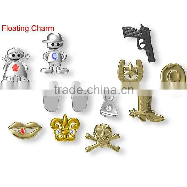 floating charm locket