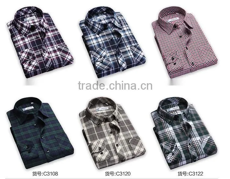 Men wear long-sleeved shirt Mao Gezi shirt Slim Korean men's fashion casual retro wholesale men's shirts