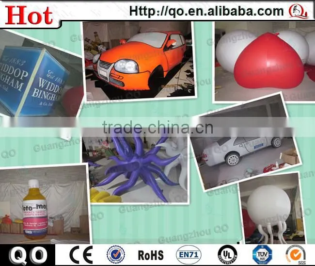Good quality large cute rabbit inflatable cartoon model for sale