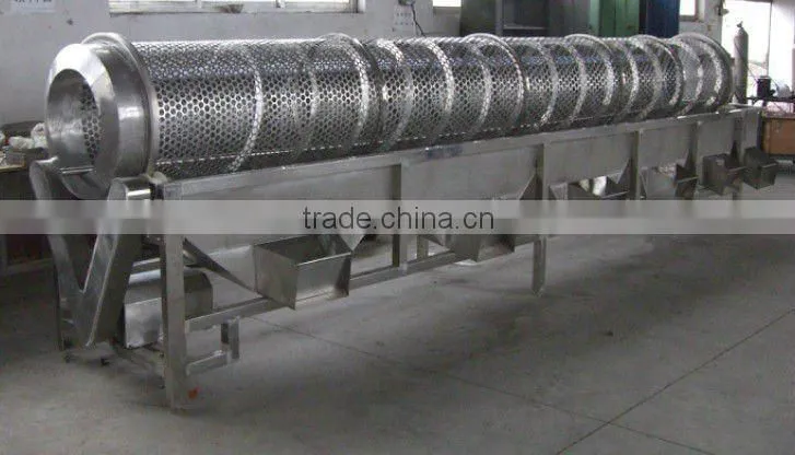 Auto vegetable&fruit classifying machine/peach classifying machine