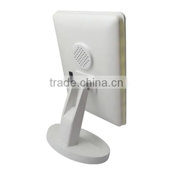 Stand up Plastic music box table mirror
