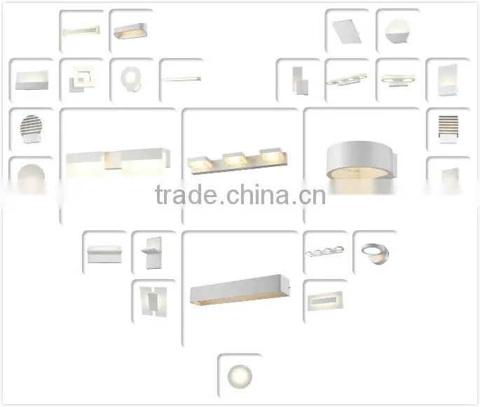Silver color modern round dimmable led ceiling light for indoor using