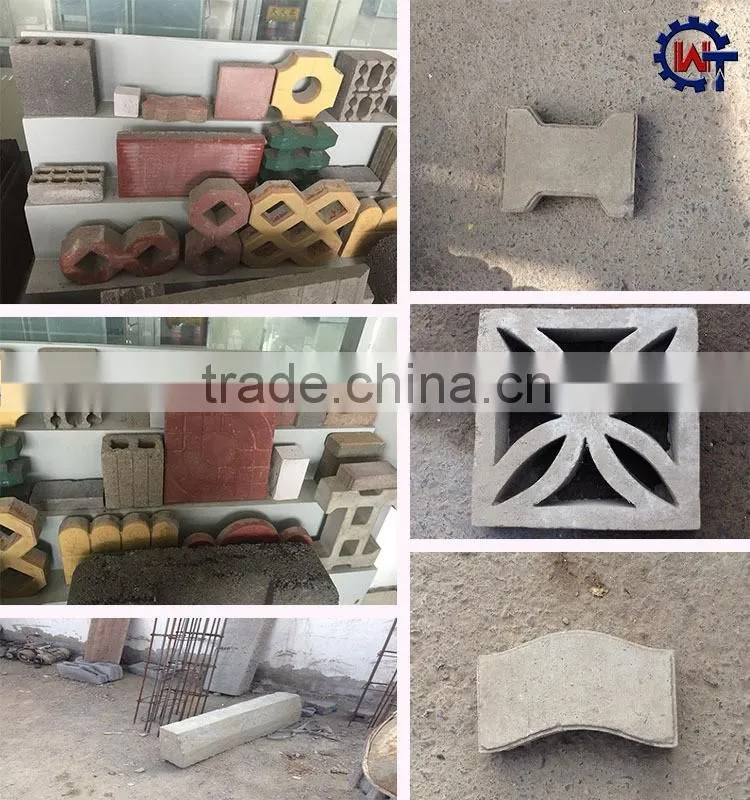 WANTE BRAND QT6-15hydraulic and fully automatic paver block making machine type