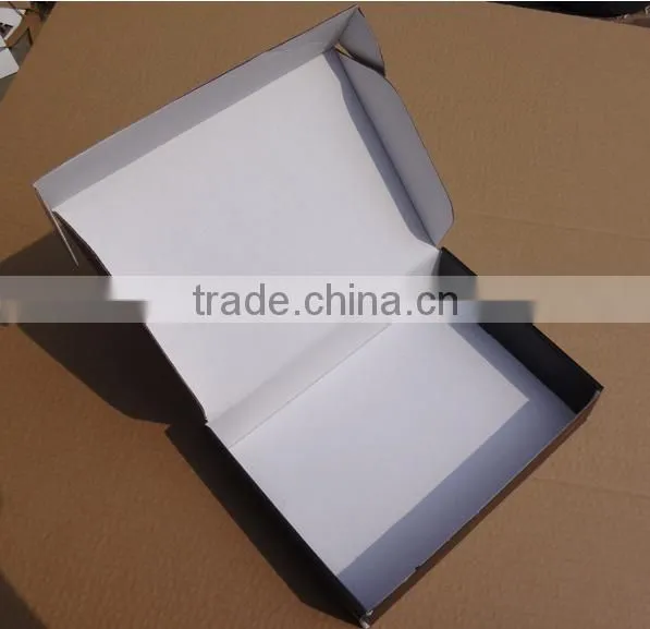 Custom new style color printing hot stamping corrugated shoes box