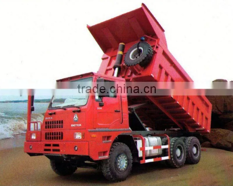 6*4 howo mining dump truck