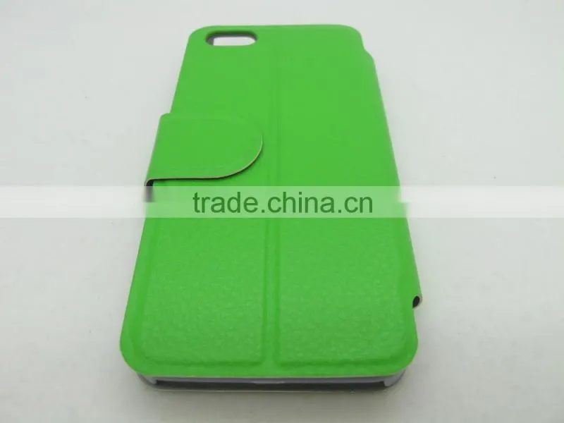 wallet design leather smart phone case for iphone6