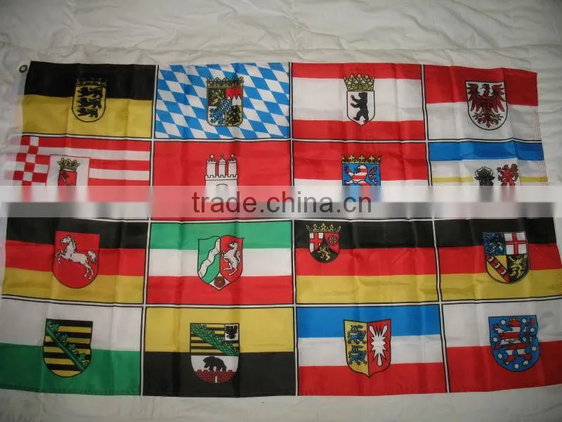 Customized Waterproof printed flags Screen Printing car flag and Full Colors UV Resistant custom flags -- DH 17634