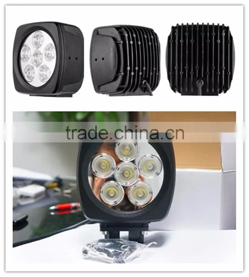 Led Spotlight Work Lights 7 inch 60W Cre-e Car Lamp Waterproof for Jee-p SUV UTE 4x4 ATV UTB Golf Truck Boat Bus Off Road