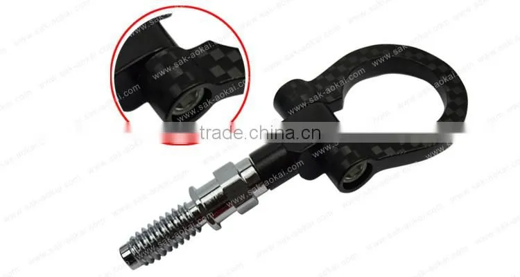 High quality Aluminum back bumper car tow hook