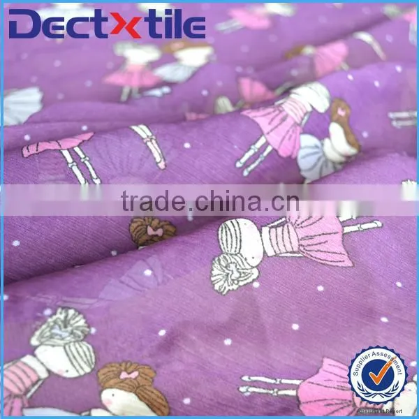 High quality chiffon headband fabric beautiful printed fabric for headband