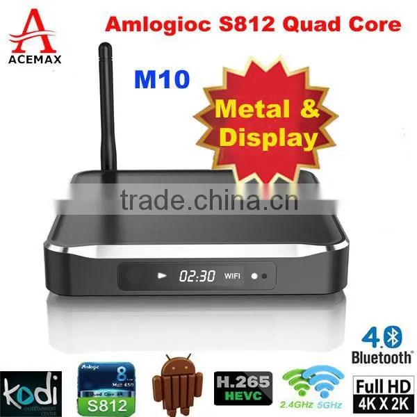 Acemax MXQ tv box M10 ott tv box 2gb /8gb quad core support dual band wifi kodi preinstalled