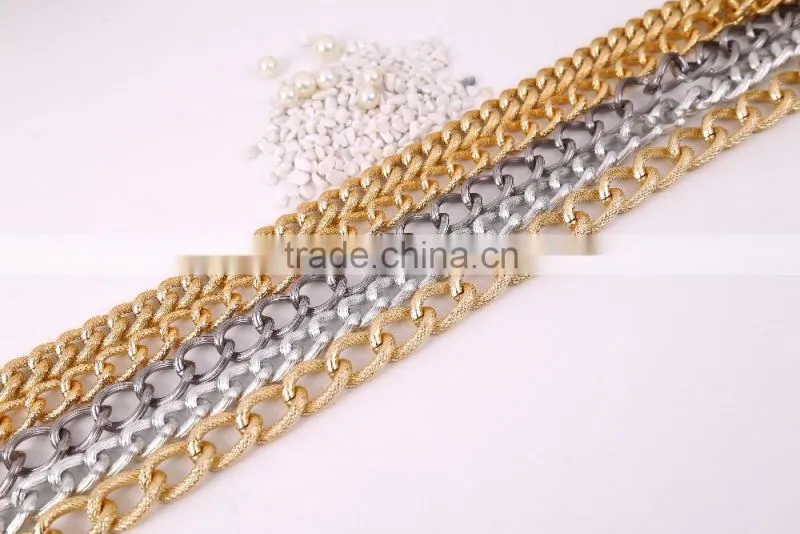The New Anodized Aluminum Chain Bracelet Chain Necklac Factory Direct Latest Technology Can be customized upon request