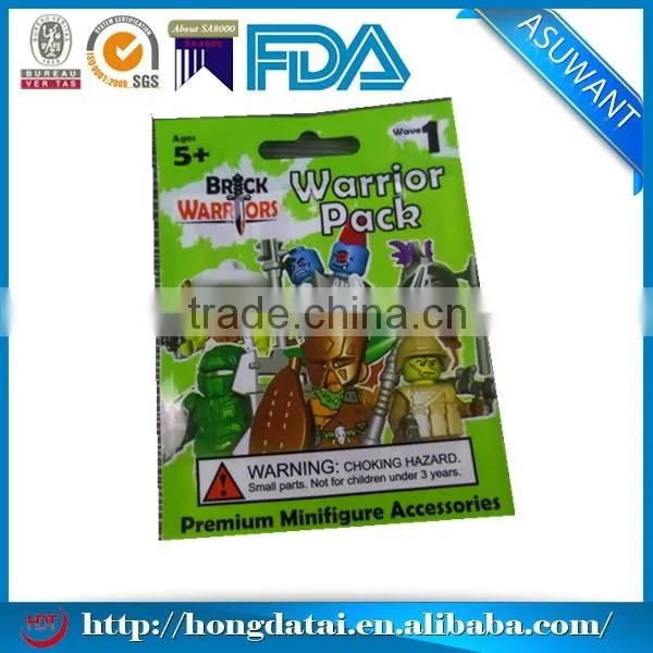 Euro Hole Eco Friendly Custom Design Plastic Toy Bags
