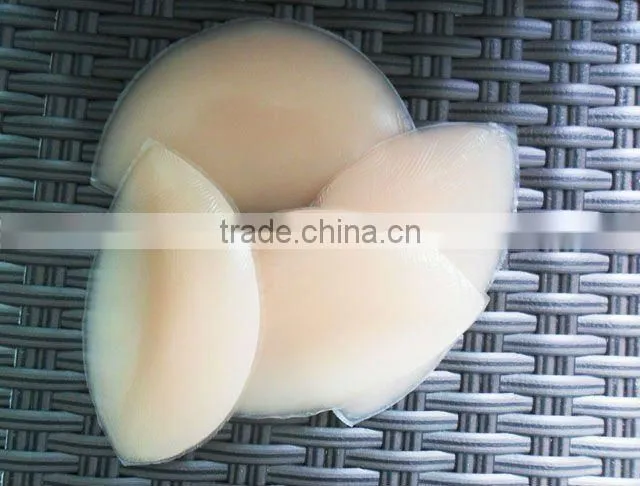 sexy three types silicone breast inserts