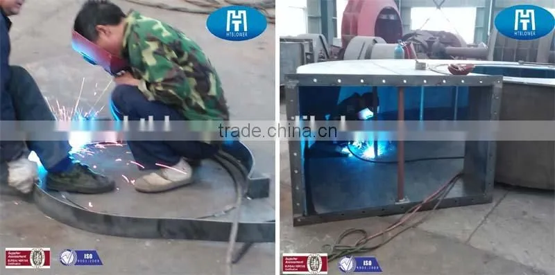High pressure antiwear centrifugal fan for Metallurgy ventilate