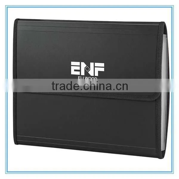 2015 Hot selling A4 PP office portfolio organizer