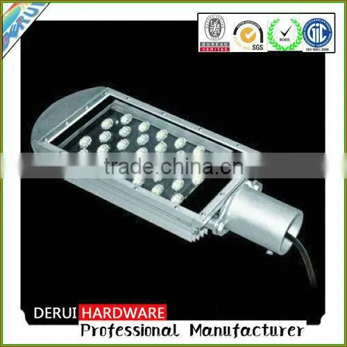Aluminium street lamp cover shape