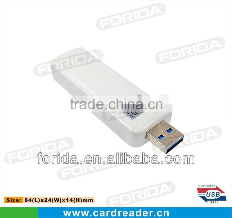 slim&pocket size private moudle single CF external USB 3.0 card reader ,