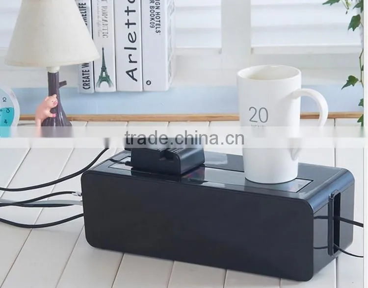 Socket Plug Cable Storage Box Wire Management Children Safety Tidy Home Solution