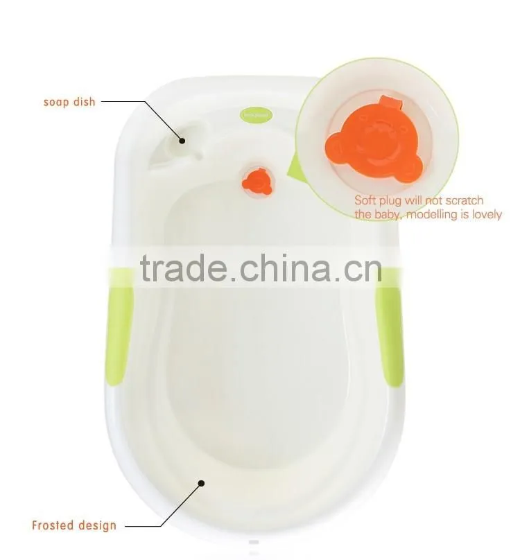 plastic baby bath tub small baby tub portable bathtub with seat