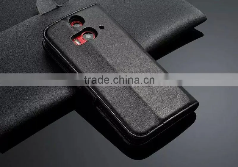 Wholesale Luxury Leather Cell Phone Case With Card Slot For HTC Butterfly 2