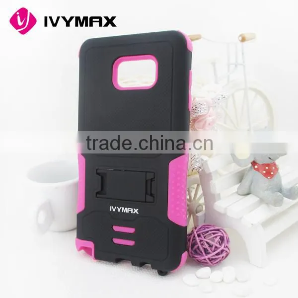 Best selling PC Silicone case cover for samsung note5