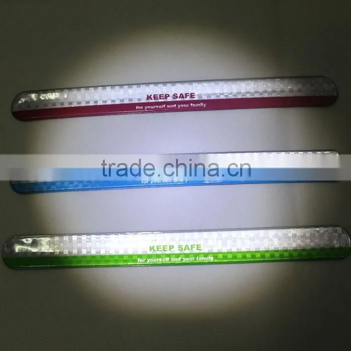 reflective wrist tape reflective pvc folded tape