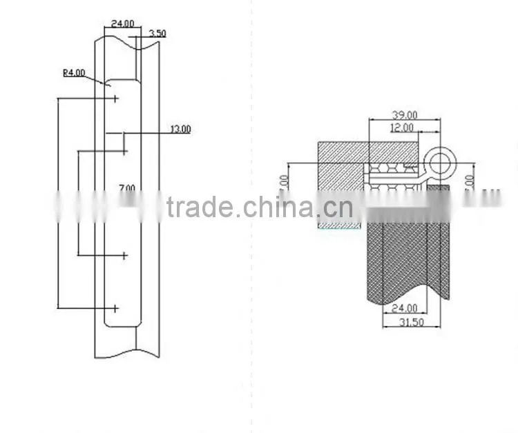 welding hinges for steel doors