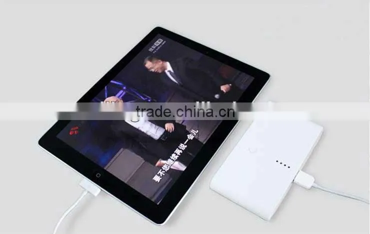 Hot Selling Dual USB Port 2000mah Power Bank Portable Mobile Charger For iPhone5 iPad & Samsung S4