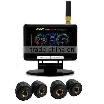 DIY TPMS: AVE Color LCD DIY Wireless TPMS for Car+Trailer/ Motorhome/ Camper, Tire Pressure Monitoring System