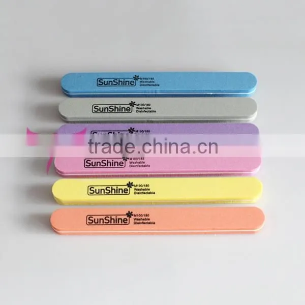 Hot sunshine nail buffer block,nail buffing block