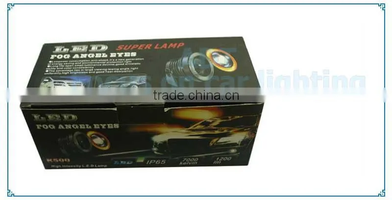 Car White Angel Eye LED COB DRL, Halo Ring cob led white for universal cars
