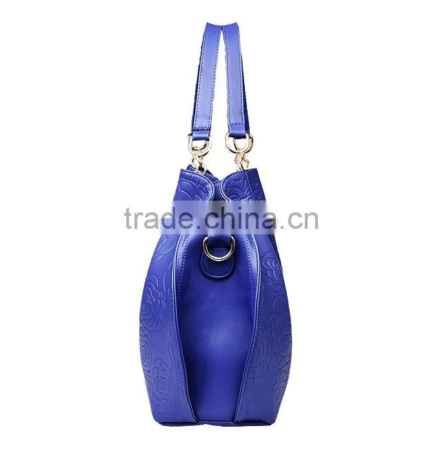 Soft Rose Tote Bag Metal Chain Connected Shoulder Strap Famous Designer Handbag