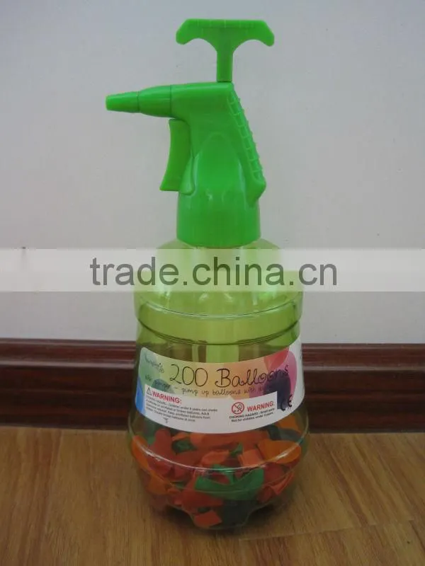 2014 hot sale 1.2L mini pressure water balloon sprayer