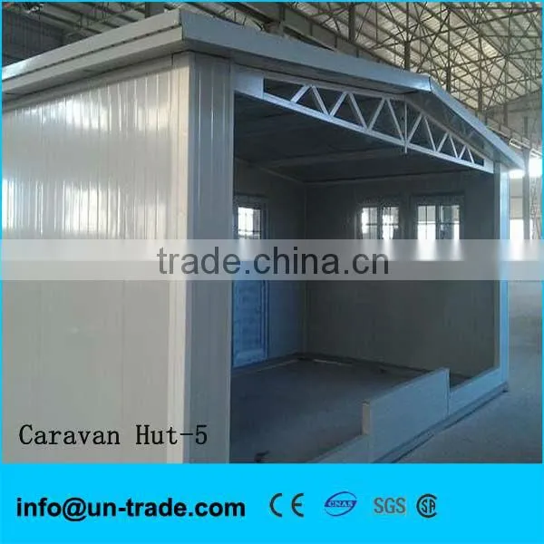 Prefab Caravan Hut--Internal View